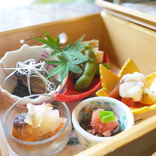 季節の創作懐石